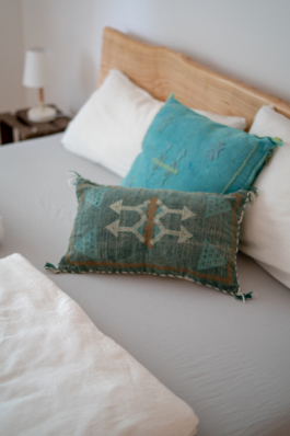 gemütliches Bett - Urlaub an der Seenplatte